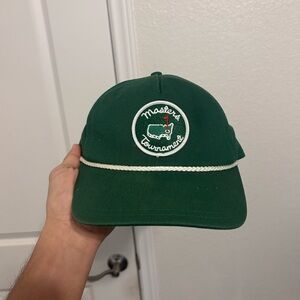 2023 MASTERS (GREEN) RETRO ROPE PATCH Logo Golf Hat from AUGUSTA NATIONAL